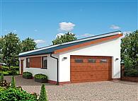 G318 garaż dwustanowiskowy z pomieszczeniem gospodarczym