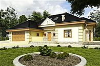 Kawka z garażem 2-st. [A]