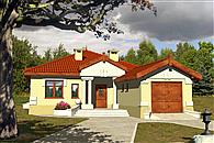 Leda z garażem 1-st. [A]