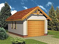 Adaś garaż jednostanowiskowy