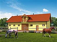 S41 Stajnia dla koni - 4 boksy