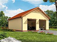 G243 garaż dwustanowiskowy