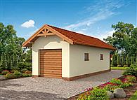 G257 garaż jednostanowiskowy