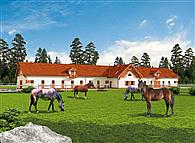 S40 Stajnia dla koni - 26 boksów