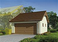 GP5 garaż dostawiany