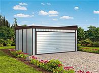 GB9 Garaż blaszany dwustanowiskowy