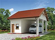 G212 wiata garażowa