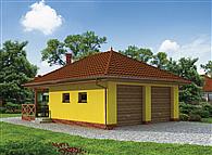 G189 dwustanowiskowy z werandą