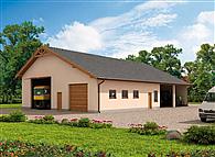 G230 garaż trzystanowiskowy