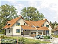 Duet 2 zabudowa bliźniacza, 2 segmenty