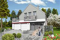 Leo z garażem 2-st. [A]