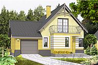 Iza z garażem 1-st. [A]