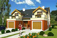 Magda z garażem 1-st. bliźniak [A-BL]