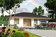 Dzierzba z garażem 1-st. [A]