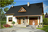 Kajtek z garażem 1-st. [A]