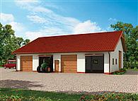 G233 garaż trzystanowiskowy