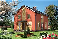 Cynober - murowana – ceramika