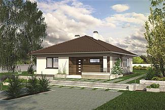 Projekt domu Murator C284 Dom ekonomiczny