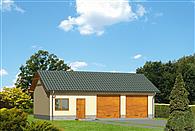 Murator GC10 Garaż z pomieszczeniem gospodarczym