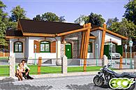 Perkoz z garażem 1-st. [A]