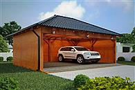 G136 - Wiata drewniana