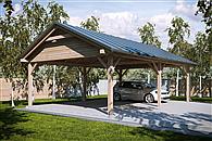 G167 - Wiata drewniana