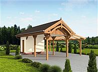 G67 szkielet drewniany budynek gospodarczy