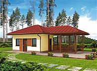 G312 budynek gospodarczy szkielet drewniany bez bramy