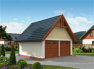 G325 garaż dwustanowiskowy