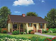 Arosa szkielet drewniany, dom letniskowy