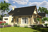 Ogi z garażem 1-st. [A]