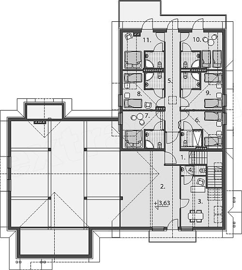 Projekt domu weselnego Restauracja, Dom weselny K 52 534,46 m2 koszt budowy -> Projekt Kuchnia Koszalin Restauracja Projekt domu weselnego Restauracja, Dom weselny K 52 534,46 m2 koszt budowy -> Projekt Kuchnia Koszalin Restauracja
