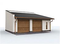 G97 szkielet drewniany budynek gospodarczy