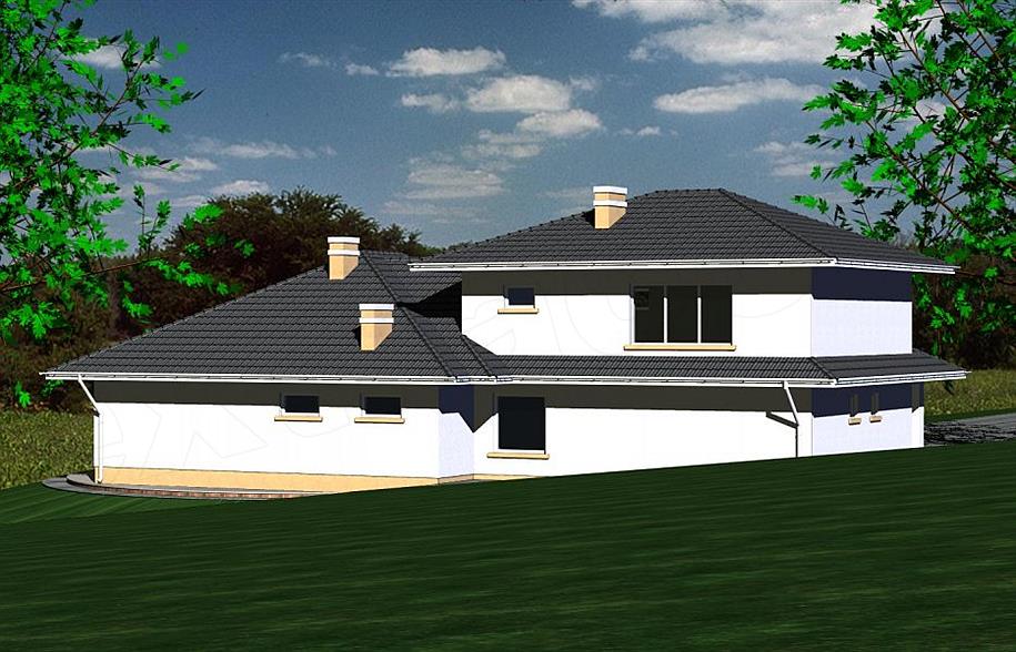 Projekt Dom 227 167 m2 - koszt budowy - EXTRADOM