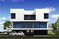 DEV-V-02 budynek typu bliźniak 4 mieszkania eco