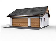 G17 szkielet drewniany budynek gospodarczy