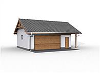 G22 szkielet drewniany budynek gospodarczy