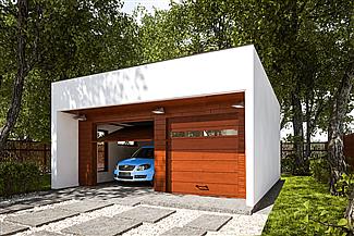 Projekt domu G285 - Budynek garażowy