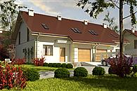 Miła II z garażem 1-st. bliźniak [A-BL1]