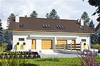 Radosna z garażem 1-st. bliźniak [A-BL1]