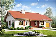 Julek styl z garażem 1-st. [A]