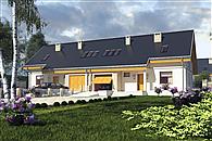 Alka z garażem 1-st. bliźniak [A-BL1]