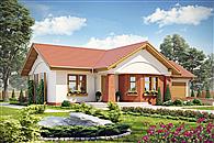 Skowronek styl z garażem 1-st. [A]