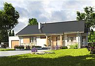 Gąska z garażem 1-st. [A1]