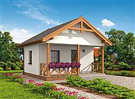 Haga dom letniskowy szkielet drewniany na zgłoszenie do 35m2