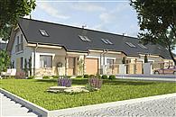 Jarząbek II z garażem 1-st. szeregówka [A-SZ]