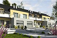 Gwarek II z garażem 1-st. szereg&oacute;wka [A-SZ]