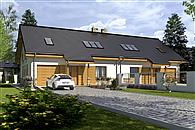 Jarząbek III z garażem 1-st. bliźniak [A-BL2]