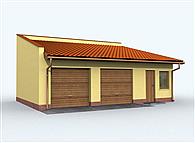 G85 szkielet drewniany budynek gospodarczy