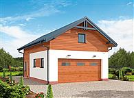 G298 szkielet drewniany budynek gospodarczy